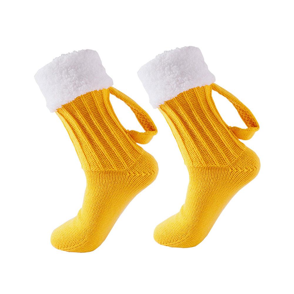 Kaus Kaki Rajut Motif Mug Bir  - Novelty Gifts ulasan dan harga