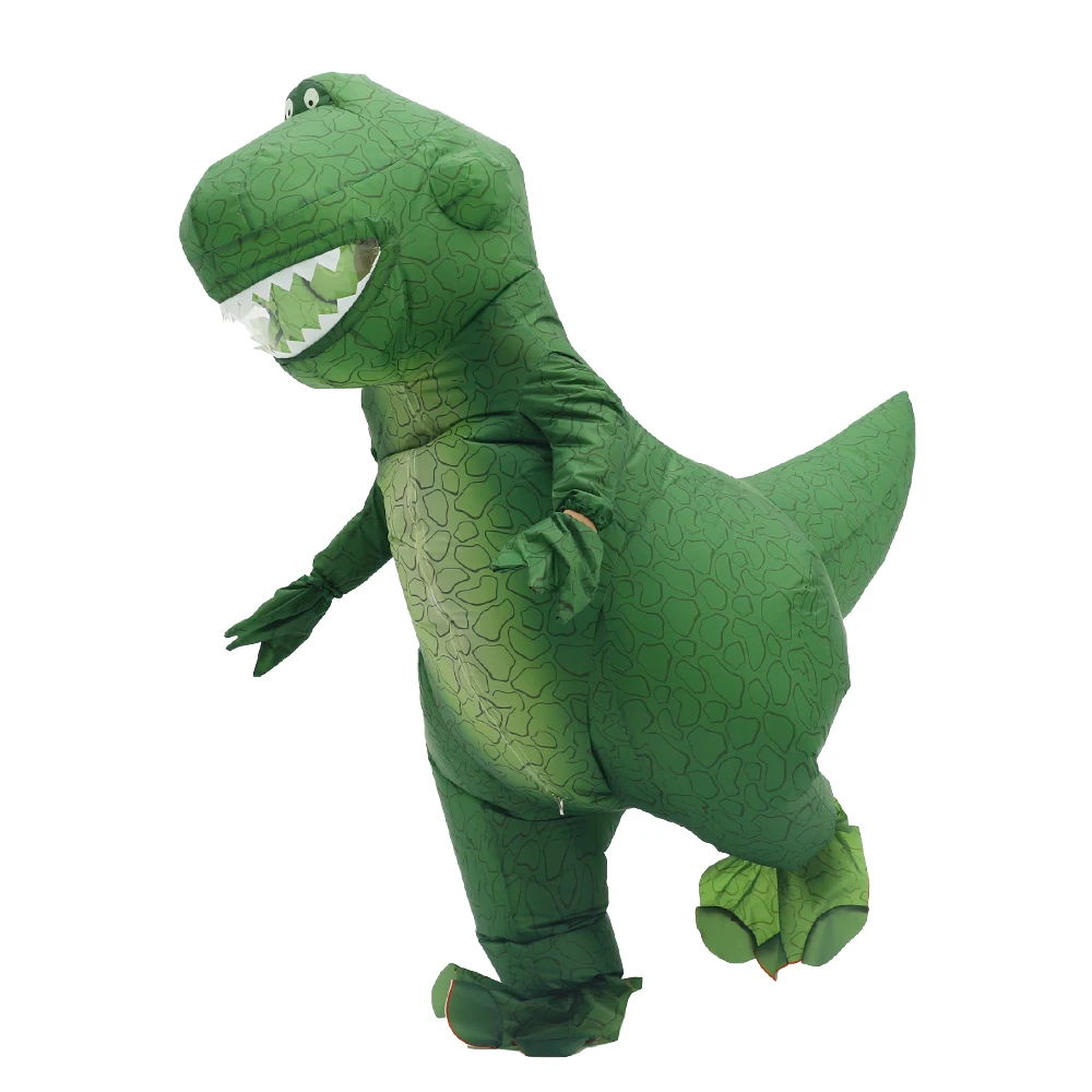 Kostum Dinosaurus Hijau yang B - Inflatable Dinosaur Costume Adult ulasan dan harga