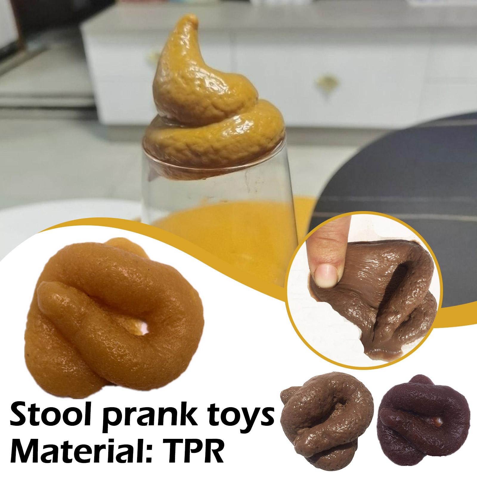 Mainan Kotoran Palsu Plastik L - Fake Poop Gag Gift ulasan dan harga
