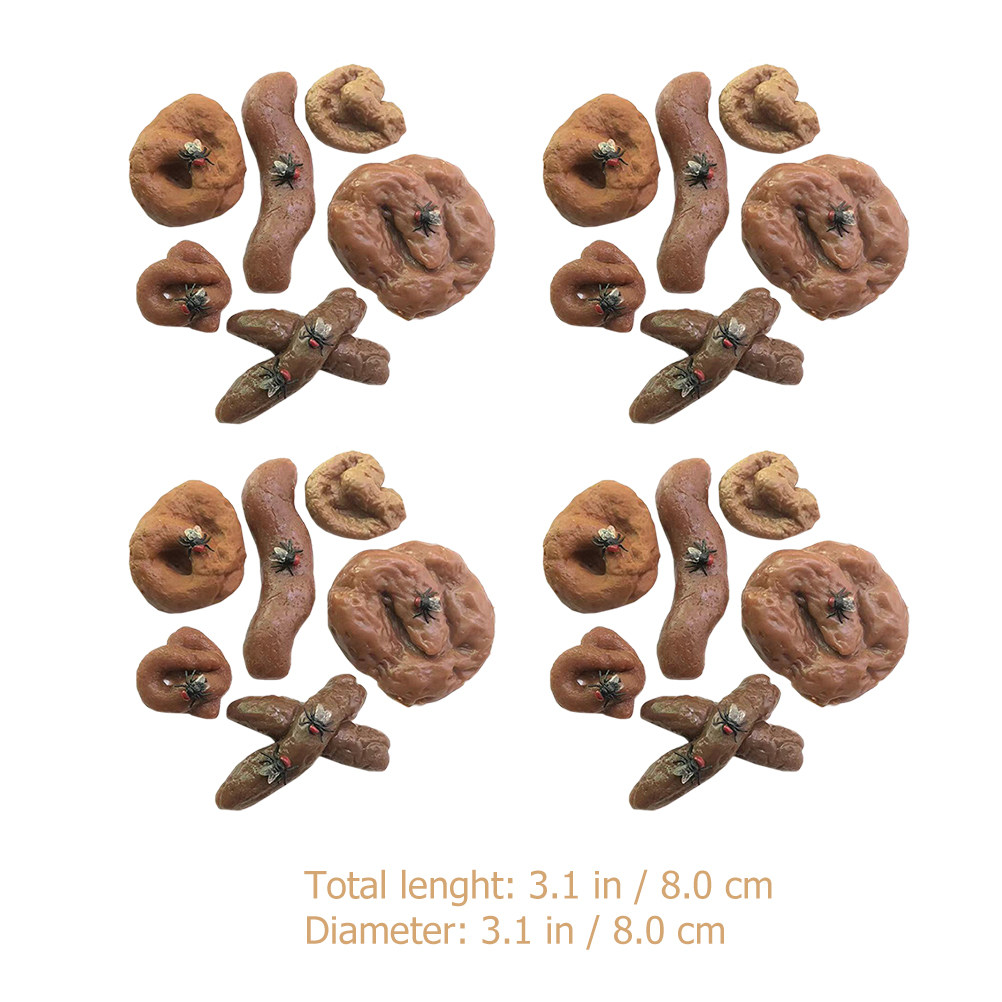 24 buah Mainan Lelucon Kotoran - Fake Poop Gag Gift ulasan dan harga