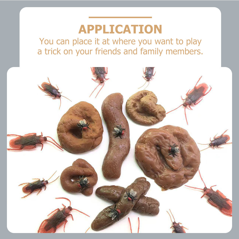 24 buah Mainan Lelucon Kotoran - Fake Poop Gag Gift ulasan dan harga
