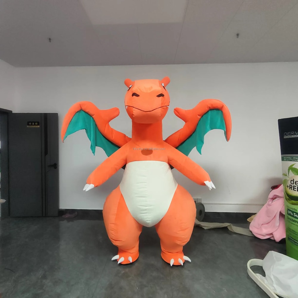 Maskot Dinosaurus Berjalan unt - Inflatable Dinosaur Costume Adult ulasan dan harga