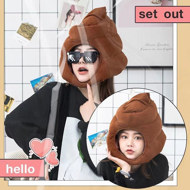 Headband Bentuk Kotoran Kreati - Fake Poop Gag Gift ulasan dan harga