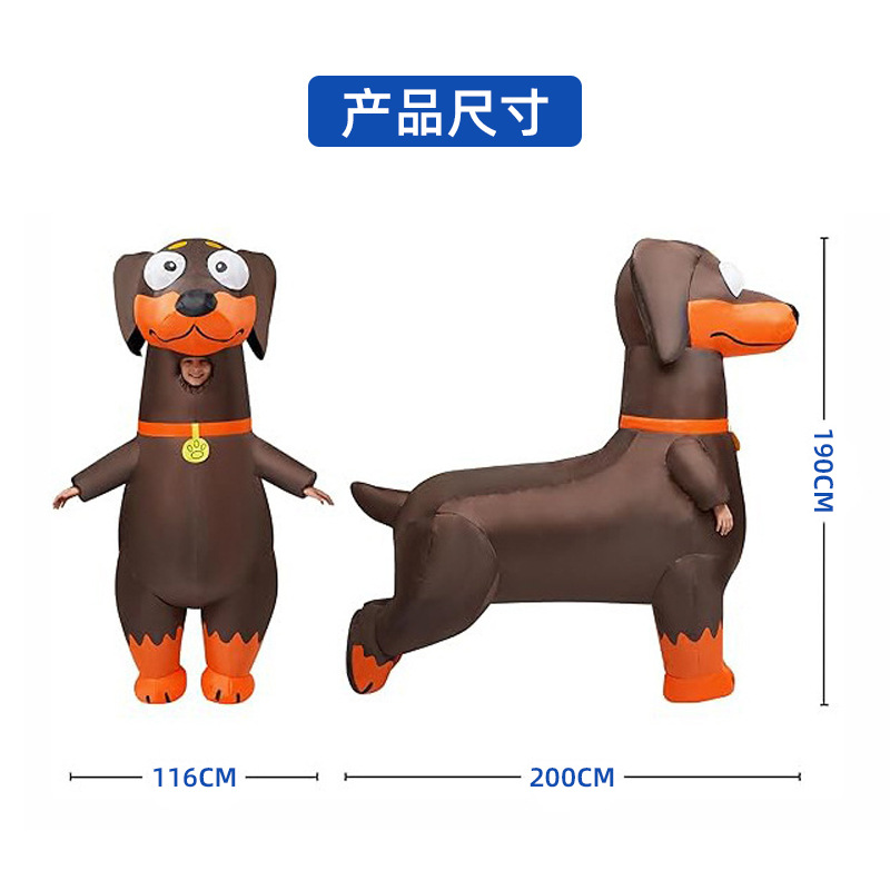 Kostum Tiup Anjing Dachshund P - Costumes ulasan dan harga