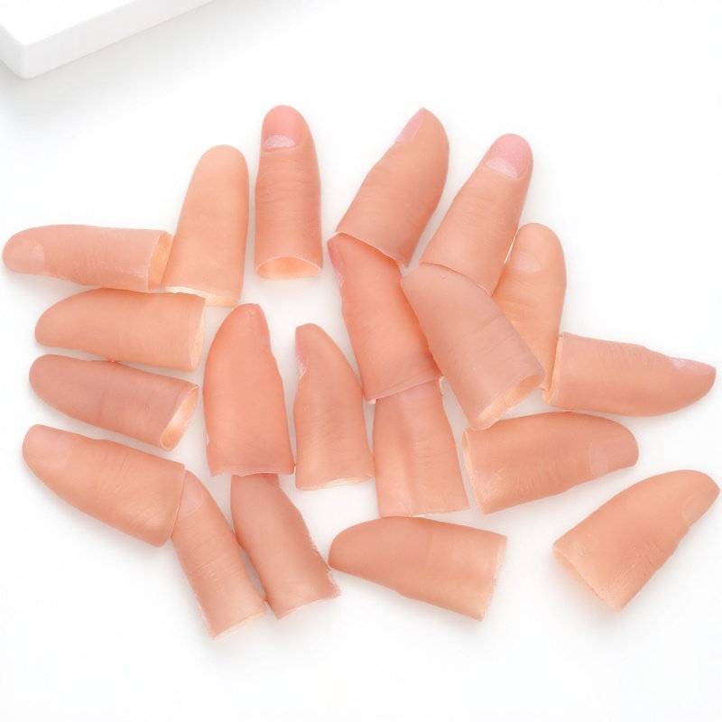 20 buah Set Jari Ajaib – Ujung - Thumb Tip Magic Trick Set ulasan dan harga