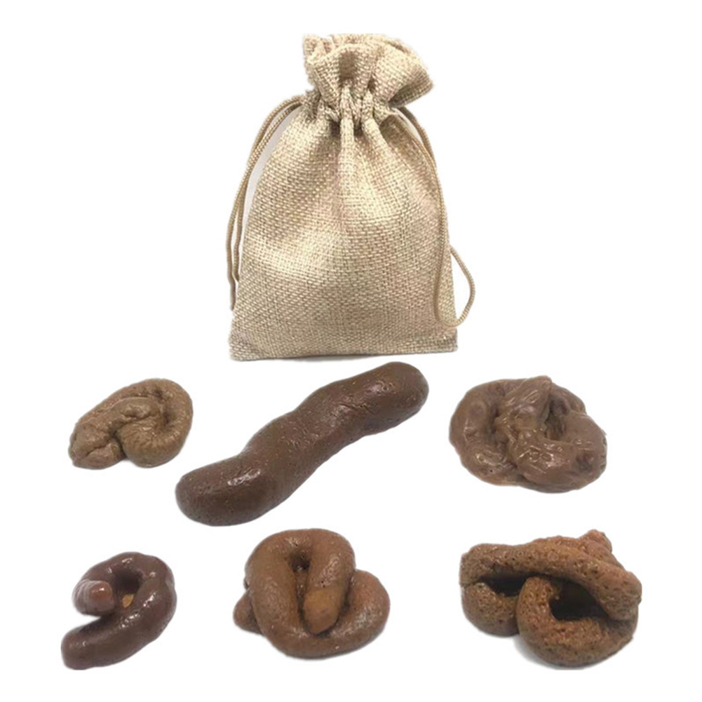 6 Buah Lelucon Kotoran Anjing  - Fake Poop Gag Gift ulasan dan harga