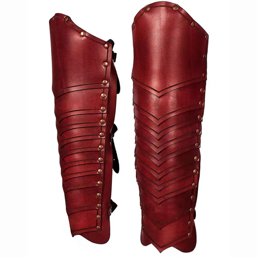 Pelindung Kaki Kulit Ksatria E - Costumes ulasan dan harga